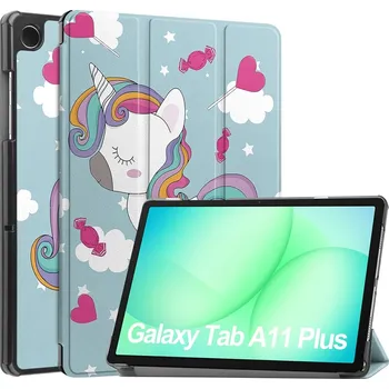 Pouzdro na tablet VSECHNONAMOBIL 127704 ART Zaklápěcí pouzdro pro Samsung Galaxy Tab A11+ UNICORN