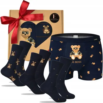 Boxerky Spodní Prádlo Boxerky Cornette modré, velikost M