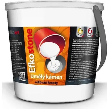 Modelovací hmota Efkoart Efkostone umělý kámen bílý