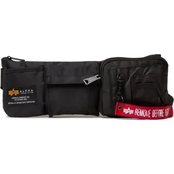 Outdoorové zavazadlo Alpha Industries ledvinka Crew Utility Bag černá