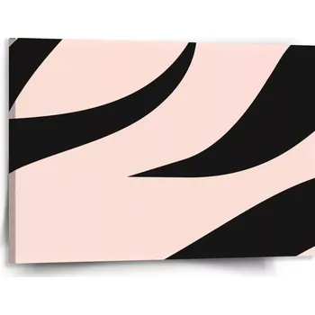 Obraz Sablio Obraz Růžový vzor zebry - 150x110 cm