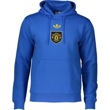 Pánské oblečení Mikina s kapucí adidas Originals Manchester United Lifestyler kc7792 Velikost L