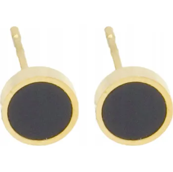 Náušnice Náušnice Azana čtyřlístky z zirkon zlaté 0,9 cm