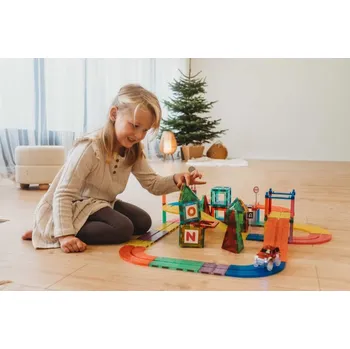 ostatní stavebnice MAGNETIQ Autodráha 126 KS