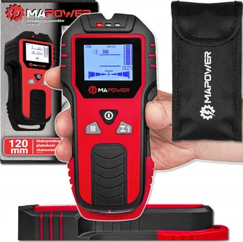 Bezpečnostní kamera Detektor MAPOWER – Hledač kovů, dřeva a kabelů