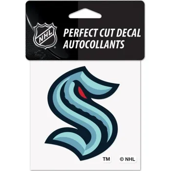 Puk WinCraft Samolepka Seattle Kraken Perfect Cut Decal 10x10 1044409
