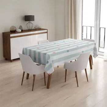 ubrus Sablio Ubrus Tečky a pruhy - 90x90 cm