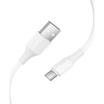 Kabel USB A na USB C Hoco 3A 1 m X120 bílý