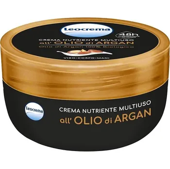 Pleťový krém Leocrema Olio di Argan vyživující víceúčelový krém 150 ml