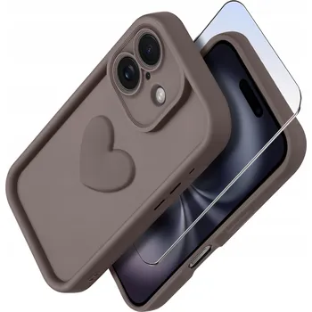 Pouzdro na mobilní telefon Zadní Kryt KrainaGSM pro Apple iPhone 16 hnědý