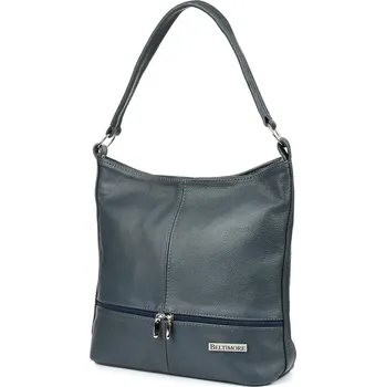 Kabelka Beltimore kabelka z pravé kůže modrá