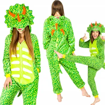 Karnevalový kostým KOSTÝM ONESIES KIGURUMI TEPLÉ PYŽAMO JEDNODÍLNÉ TEPLÁKOVKA KOMBINÉZA XL