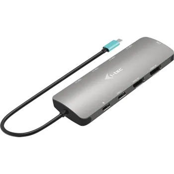 i-tec USB-C Metal Nano 2x HDMI Docking Station, PD 100W