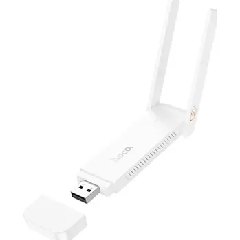 Síťový prvek Přenosný bezdrátový směrovač USB A Hoco WiFi HI40 bílý