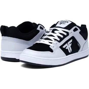 Pánské tenisky FALLEN boty - Revolver White Black Billy Marks (WHITE/BLACK) velikost: 45