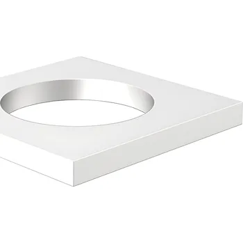 Stavební profil Alusic Čtvercová podložka 19x19 s otvorem D=12,5 mm