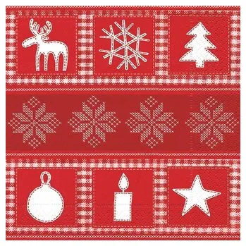 Papírový kapesník SusyCard - Vánoční ubrousky 33