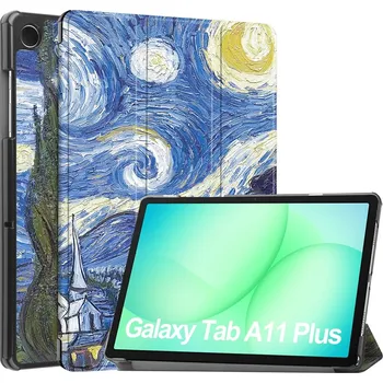 Pouzdro na tablet VSECHNONAMOBIL 127701 ART Zaklápěcí pouzdro pro Samsung Galaxy Tab A11+ STARRY SKY