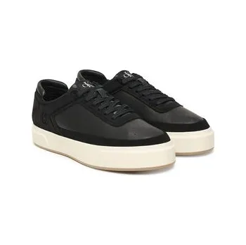 Pánská obuv Sneakersy Calvin Klein Basket Cupsole Laceup Lth-Nu YM0YM01354 Černá 46