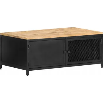 Konferenční stolek Obdélníkový stolek VidaXL 90 x 50 x 37 cm, černý