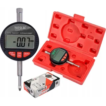 Vrták Úchylkoměr Yato 0-12,7 mm, rozlišení 0,01 mm, průměr 57 mm