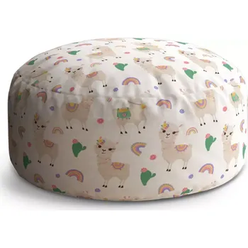 Taburet Sablio Taburet Circle Roztomilé lamy: 38x48 cm