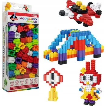 ostatní stavebnice 3D STAVEBNICE MALÝ GÉNIUS 160 DÍLŮ 3+ ASKATO