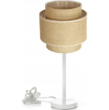Lampička Stolní lampa Moonlight JUTA bílá 60 W