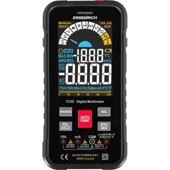 Multimetr Univerzální digitální multimetr Ermenrich Zing TC35