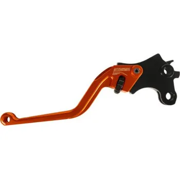 Spojková páčka ACCOSSATO ESC075 fixed CNC machined aluminium, orange ESC075O