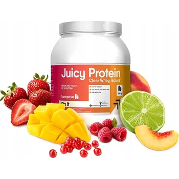 Protein Proteinový nápoj JUICY PROTEIN 300g s příchutí lesní jahoda-limetka