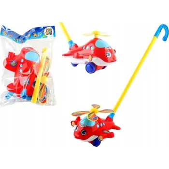 Odrážedlo ODRÁŽEDLO VRTULNÍK PRO DĚTI K TLAČENÍ NA HŮL