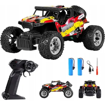 RC model auta TERÉNNÍ AUTO NA DRIFT LED DÁLKOVĚ OVLÁDANÉ DÁREK PRO DĚTI