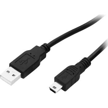 Datový kabel USB A na mini USB kabel 1m datový