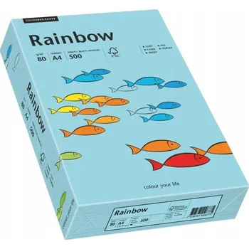 Kancelářský papír Kancelářský papír Rainbow formát A4 80g 500 listů