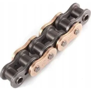Nářadí na motocykly Řetěz Afam 525 XHR3-G 116L Xs-Ring s nýtovací spojkou, zlatý
