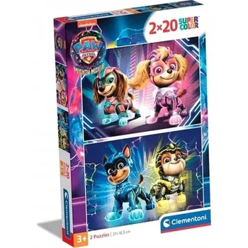 Puzzle Puzzle 2x20 Tlapková patrola Mocný 24805 Clementoni