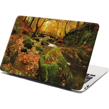 samolepka Sablio Samolepka na notebook Most v lese - 29x20 cm