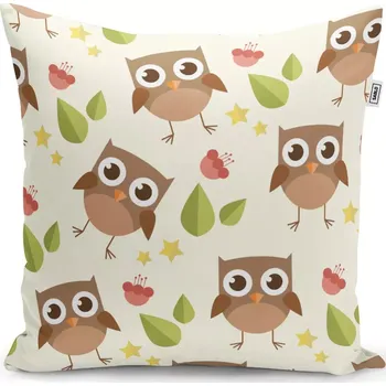 Polštář Sablio Polštář Sovy - 50x50 cm