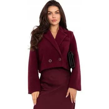 Dámský kabát Rue Paris dámský kabát červený bez kapuce velikost S/M