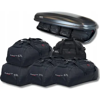 Střešní box SADA TAŠEK DO STŘEŠNÍHO BOXU KJUST HAPRO TRAXER 8.6