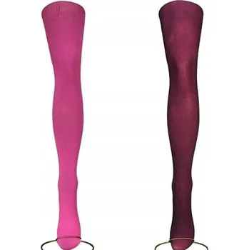 Podprsenka Punčocháče hladké Calzamia MONTECARLO 80den růžové ROSSA velikost 2/3