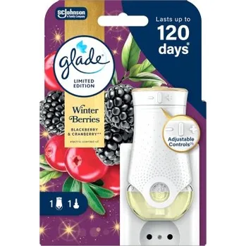 Osvěžovač vzduchu Glade® Electric Scented Oil Elektrický osvěžovač vzduchu + tekutá náplň Winter Berries 20 ml