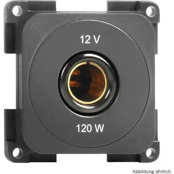 Příslušenství ke karavanu Inprojal Zásuvka 12V volná černá