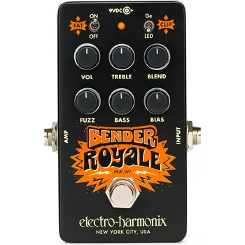 Kytarový efekt Electro-Harmonix Bender Royale Fuzz Black + prodloužená záruka 3 roky