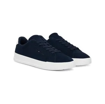 Dámské tenisky Tommy Hilfiger Sneakersy Th Court Core Suede FM0FM05716 Tmavomodrá 41