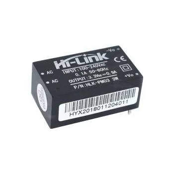 LED osvětlení Zdroj spínaný 3,3V/0.9A 3W HLK-PM03