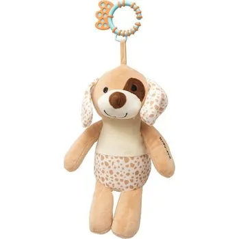 plyšák Plyšová hračka Baby Mix pejsek hnědý