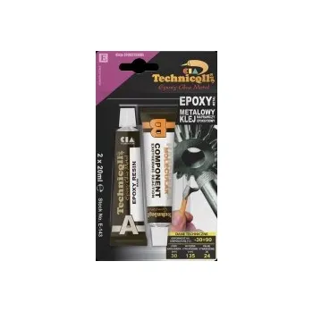 Průmyslové lepidlo Epoxidové lepidlo na kov 2x 20 ml Technicqll