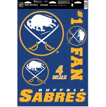 Puk WinCraft Samolepky Multi Buffalo Sabres 1044188